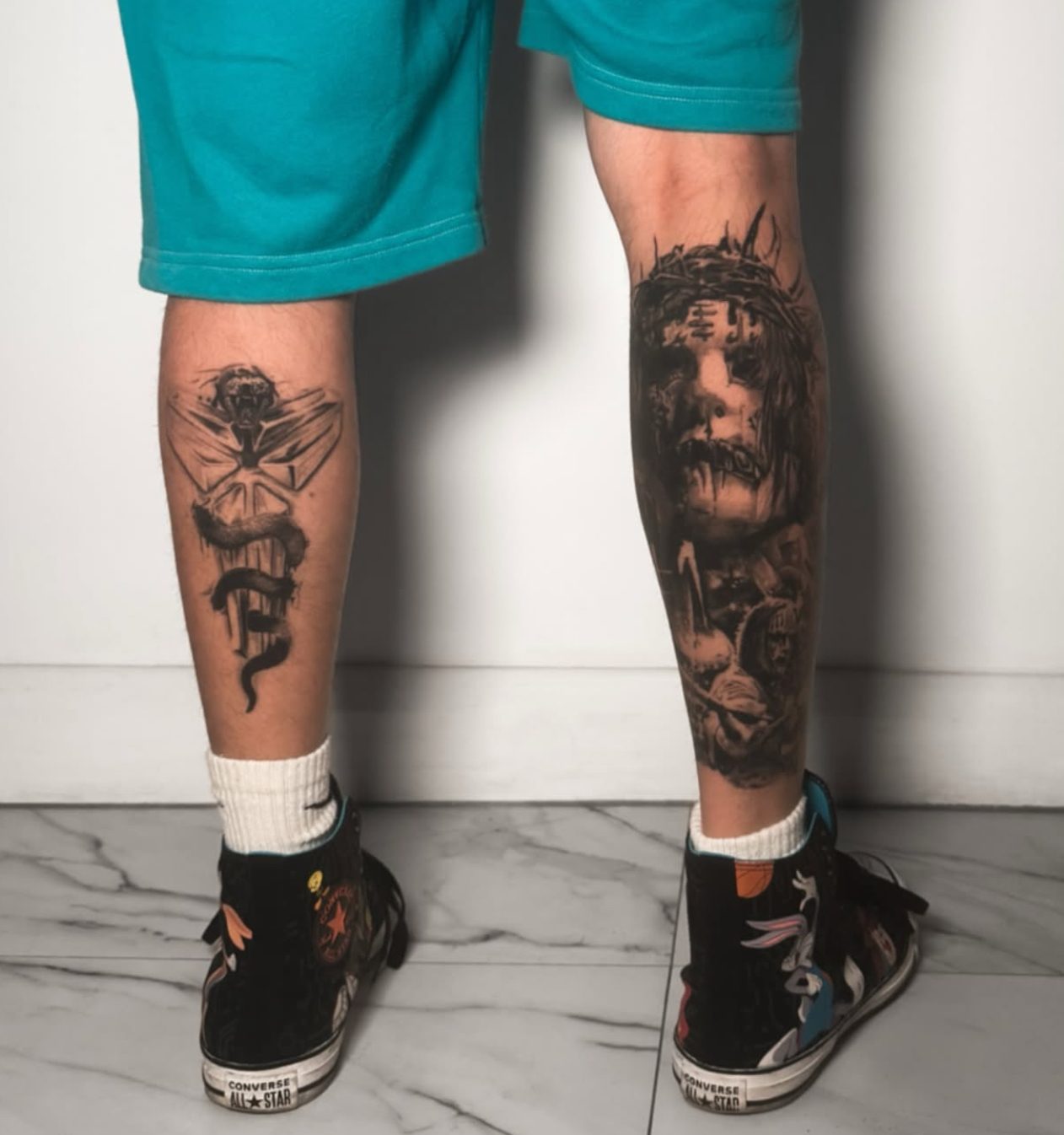 Black and grey realism tattoo by Kacper Mamcarczyk